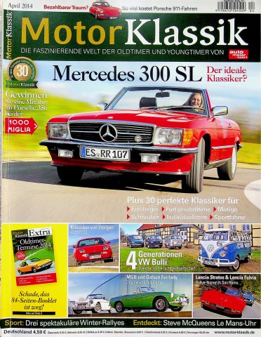 Deckblatt Motor Klassik (04/2014)